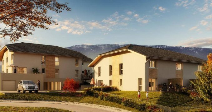 Achat / Vente programme immobilier neuf Alby-sur-Chéran cadre champêtre à deux pas du village (74540) - Réf. 7586