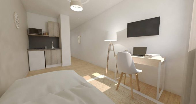 Achat / Vente programme immobilier neuf Annecy résidence étudiante à 11 min en voiture du centre-ville (74000) - Réf. 9130