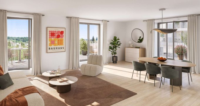 Achat / Vente programme immobilier neuf Annecy secteur Seynod proche gare SNCF (74600) - Réf. 12894