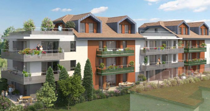 Achat / Vente programme immobilier neuf Beaumont en plein coeur de bourg (74160) - Réf. 7521