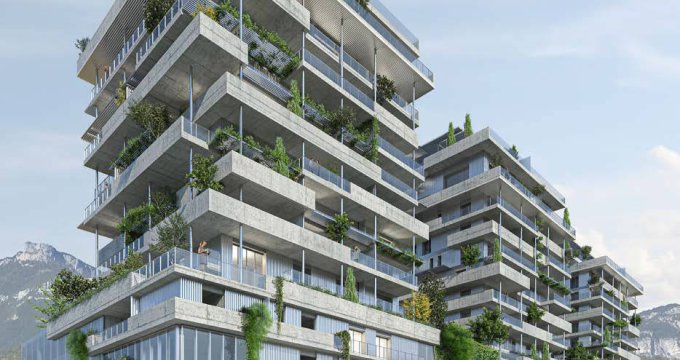 Achat / Vente programme immobilier neuf Chambéry ecoquartier de Vetrotex à 10 min du centre-ville (73000) - Réf. 7796
