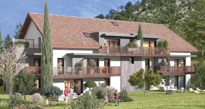 Achat / Vente programme immobilier neuf Duingt au pied du Massif du Taillefer (74410) - Réf. 12862
