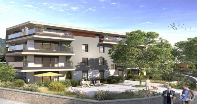 Achat / Vente programme immobilier neuf Etrembières à moins de 20min du Jet d'Eau (74100) - Réf. 5762