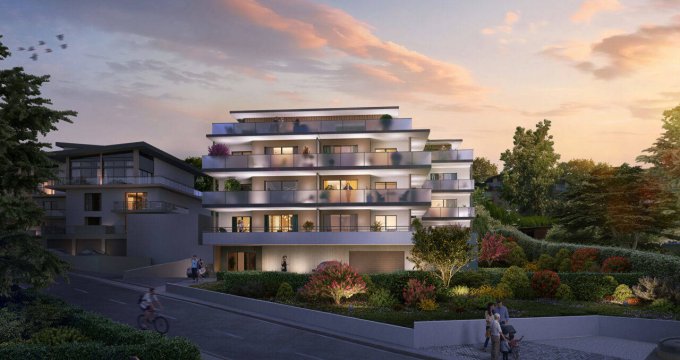 Achat / Vente programme immobilier neuf Evian-les-Bains à 5 min du centre-ville (74500) - Réf. 8444