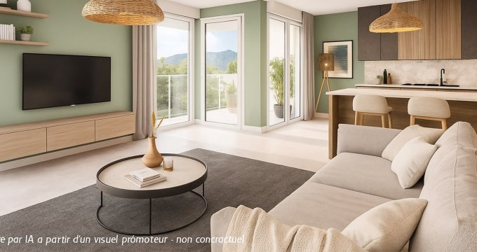 Achat / Vente programme immobilier neuf La Ravoire vues dégagées sur les massifs (73490) - Réf. 13564