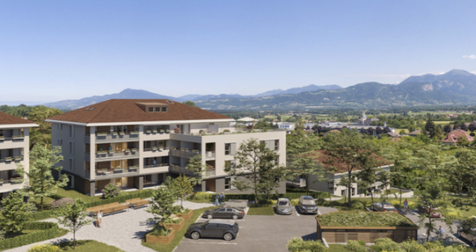 Achat / Vente programme immobilier neuf La Roche-sur-Foron au cœur des montagnes de Haute-Savoie (74800) - Réf. 5388