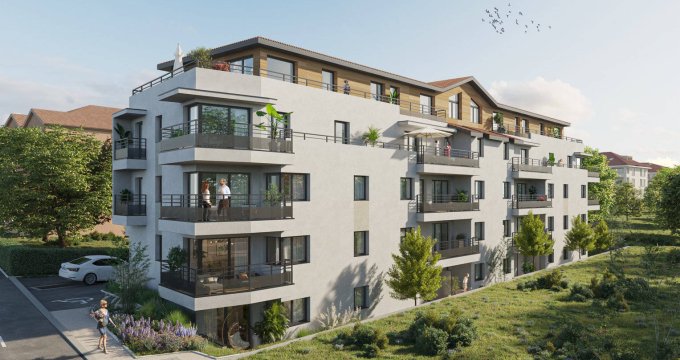 Achat / Vente programme immobilier neuf La Roche-sur-Foron entre nature et centre-ville (74800) - Réf. 7382