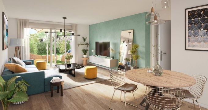 Achat / Vente programme immobilier neuf Saint-Ferréol à 14 min du lac d’Annecy (74210) - Réf. 13295