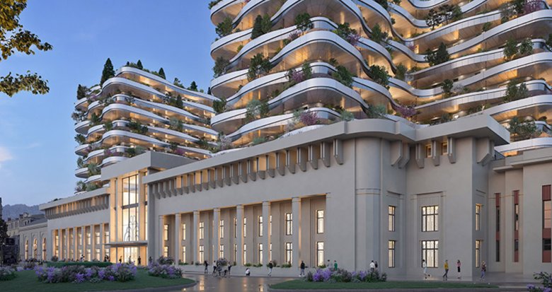 Achat / Vente programme immobilier neuf Aix-les-Bains sur le site historique des anciens thermes (73100) - Réf. 13516