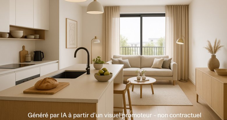 Achat / Vente programme immobilier neuf Allonzier-la-Caille à 20 min de la douane de Bardonnex (74350) - Réf. 13482