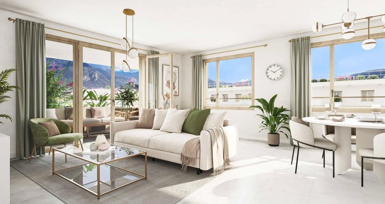 Achat / Vente programme immobilier neuf Annecy à 15 min à pied du lac (74000) - Réf. 12775