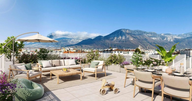 Achat / Vente programme immobilier neuf Annecy à 15 min à pied du lac (74000) - Réf. 12775