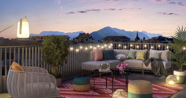 Achat / Vente programme immobilier neuf Annecy à 8 minutes à vélo du Pont des Amours (74000) - Réf. 11788