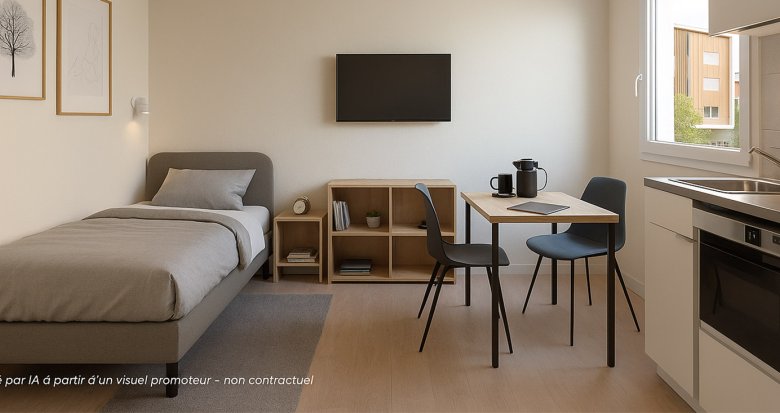 Achat / Vente programme immobilier neuf Annecy résidence étudiante au cœur des Alpes (74000) - Réf. 13538