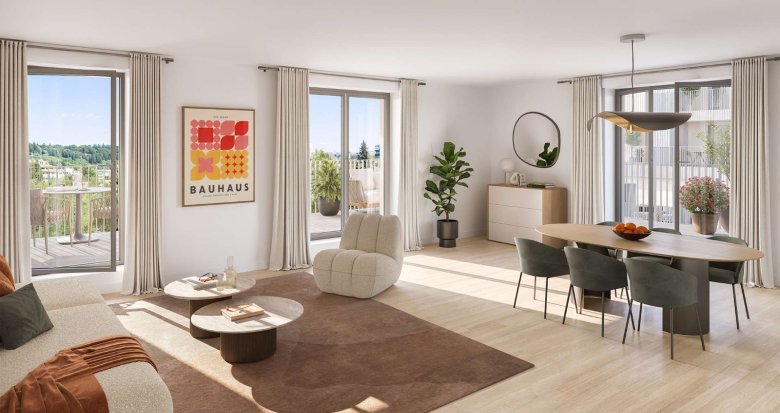 Achat / Vente programme immobilier neuf Annecy secteur Seynod proche gare SNCF (74000) - Réf. 12894