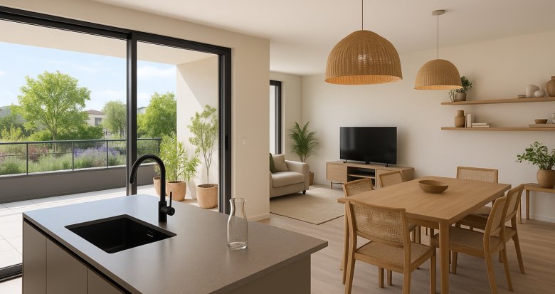 Achat / Vente programme immobilier neuf Annemasse résidence intimiste face au Bois de Collonge (74100) - Réf. 13686