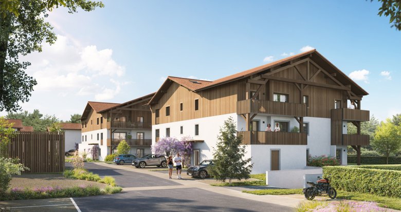 Achat / Vente programme immobilier neuf Anthy-sur-Léman à 800m du Lac Léman et de sa plage (74200) - Réf. 12727