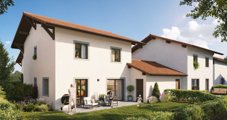 Achat / Vente programme immobilier neuf Anthy-sur-Léman à 800m du Lac Léman et de sa plage (74200) - Réf. 12727