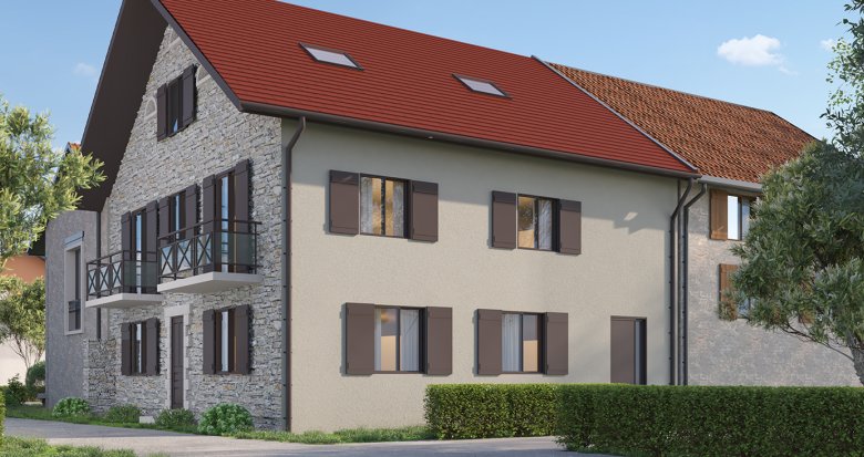 Achat / Vente programme immobilier neuf Bons-en-Chablais réhabilitation proche centre-ville et gare (74890) - Réf. 13506