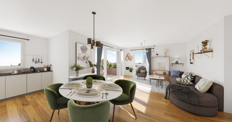 Achat / Vente programme immobilier neuf Bourg-en-Bresse à 160 mètres d’un arrêt de bus (01000) - Réf. 13384