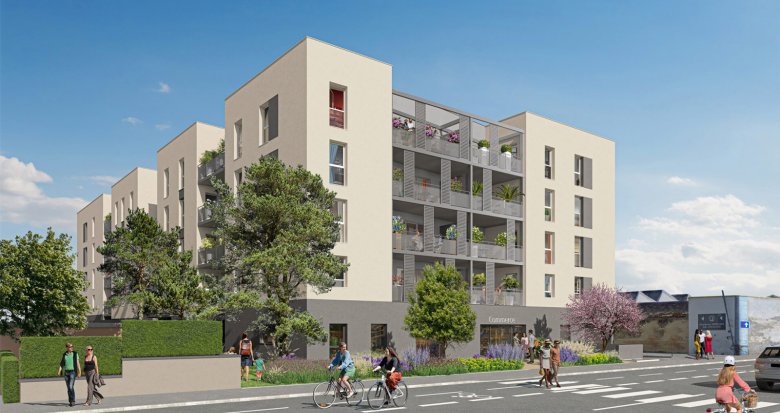 Achat / Vente programme immobilier neuf Bourg-en-Bresse à 160 mètres d’un arrêt de bus (01000) - Réf. 13384