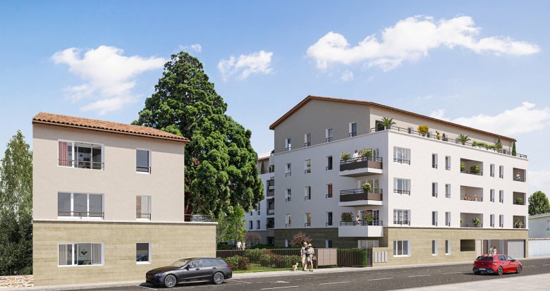 Achat / Vente programme immobilier neuf Bourg-en-Bresse à 450m de la gare SNCF (01000) - Réf. 13410