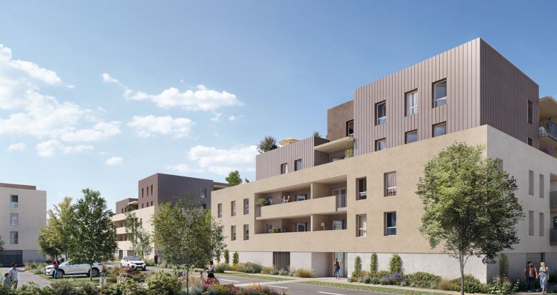 Achat / Vente programme immobilier neuf Bourg-en-Bresse secteur résidentiel proche centre et gare (01000) - Réf. 13387
