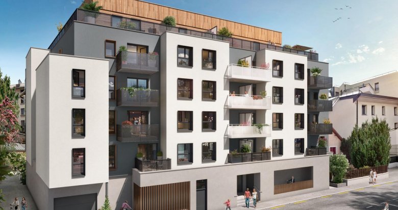 Achat / Vente programme immobilier neuf Chambéry à 15 min à pied du centre-ville (73000) - Réf. 7682
