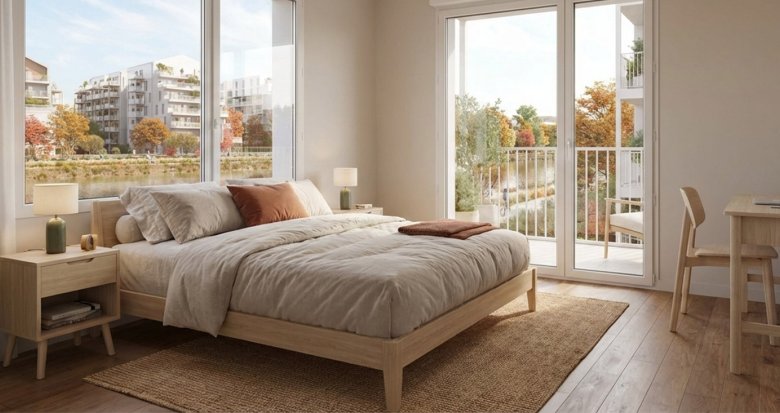 Achat / Vente programme immobilier neuf Chambéry écoquartier proche du centre-ville (73000) - Réf. 13873