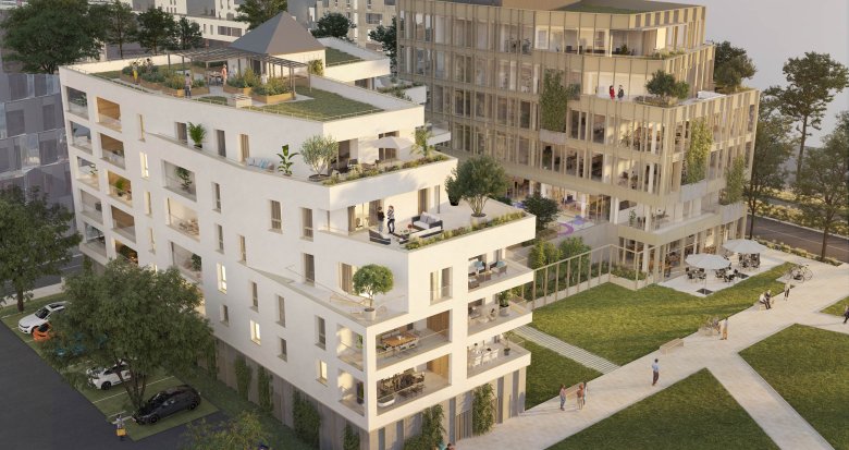 Achat / Vente programme immobilier neuf Chambéry entre les quartiers Vetrotex et Grand Verger (73000) - Réf. 8628