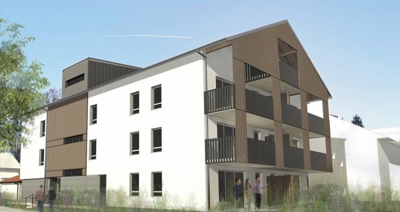 Achat / Vente programme immobilier neuf Chênex centre-ville à 30 min en voiture de Genève (74520) - Réf. 12534