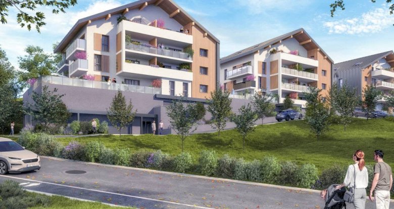 Achat / Vente programme immobilier neuf Choisy à 25 minutes de Annecy (74330) - Réf. 7070