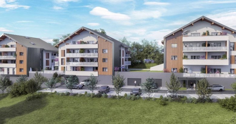Achat / Vente programme immobilier neuf Choisy à 25 minutes de Annecy (74330) - Réf. 7070