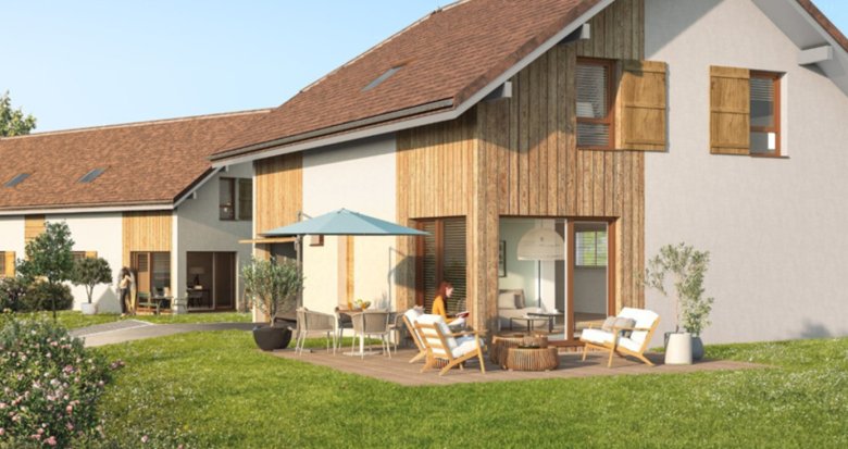 Achat / Vente programme immobilier neuf Clermont maison cadre verdoyant à 30 min en voiture d’Annecy (74270) - Réf. 13702