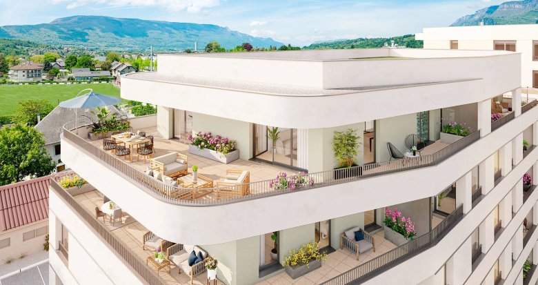 Achat / Vente programme immobilier neuf Cognin à 7 minutes du centre-ville de Chambéry (73160) - Réf. 12560