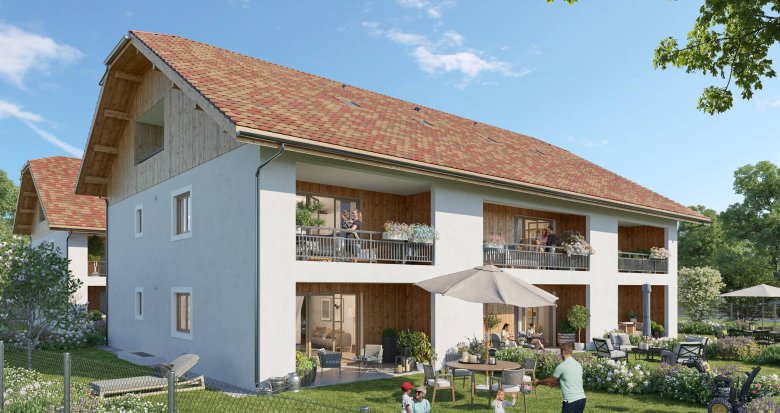 Achat / Vente programme immobilier neuf Cornier résidence intimiste (74800) - Réf. 6869