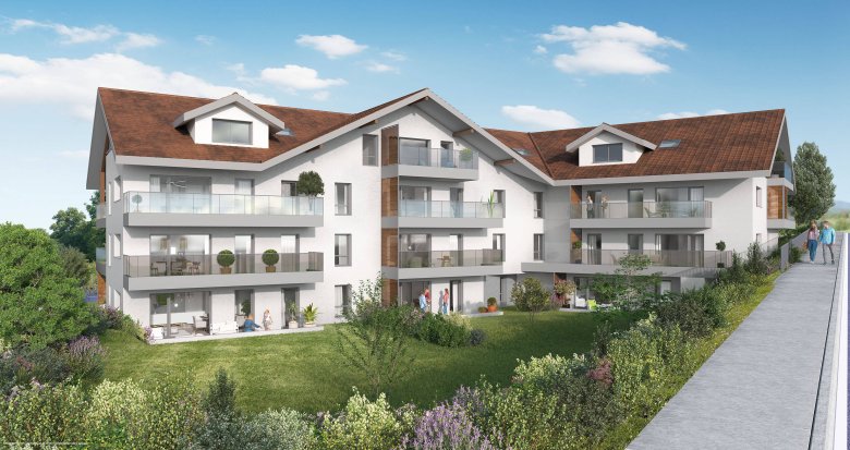 Achat / Vente programme immobilier neuf Cusy au centre du village (74540) - Réf. 6770