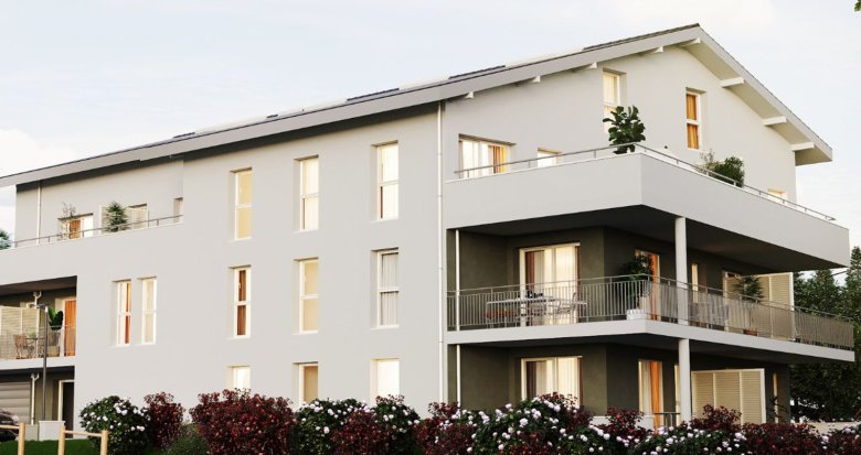 Achat / Vente programme immobilier neuf Divonne-les-Bains à 7 min à vélo du Lac de Divonne (01220) - Réf. 12959