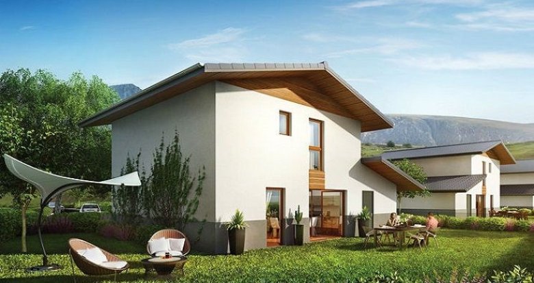 Achat / Vente programme immobilier neuf Domancy villas mitoyennes au cœur du village (74700) - Réf. 1493