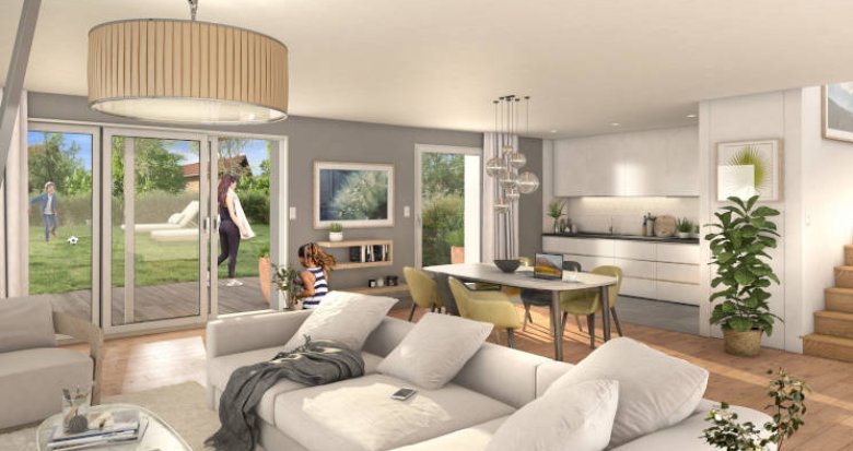 Achat / Vente programme immobilier neuf Etrembières à moins de 20min du Jet d'Eau (74100) - Réf. 12823