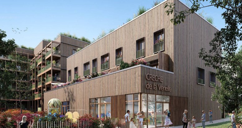 Achat / Vente programme immobilier neuf Ferney-Voltaire à 20 min à vélo des Bains des Pâquis (01210) - Réf. 11339