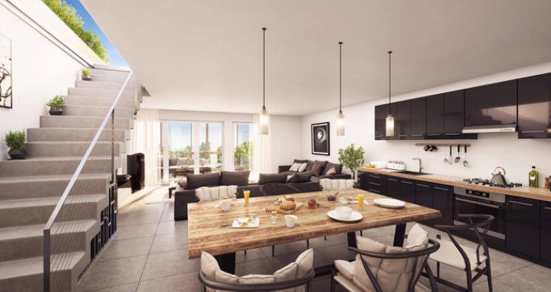 Achat / Vente programme immobilier neuf Ferney-Voltaire à quelques mètres du parc (01210) - Réf. 12583