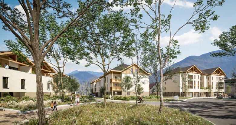 Achat / Vente programme immobilier neuf Gilly-sur-Isère à moins de 10 min d’Albertville (73200) - Réf. 8592