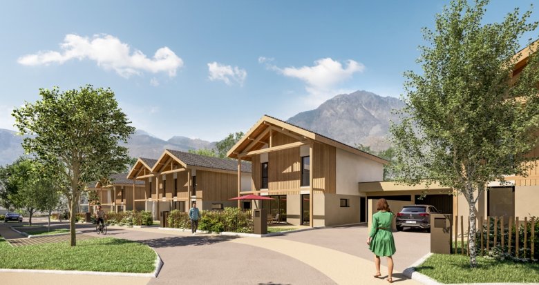 Achat / Vente programme immobilier neuf Gilly-sur-Isère à moins de 10 min d’Albertville (73200) - Réf. 8592