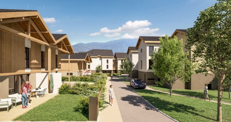 Achat / Vente programme immobilier neuf Gilly-sur-Isère à moins de 10 min d’Albertville (73200) - Réf. 8592