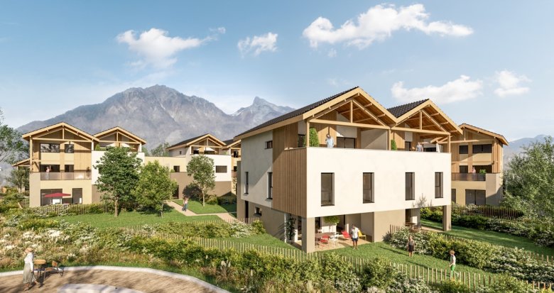 Achat / Vente programme immobilier neuf Gilly-sur-Isère à moins de 10 min d’Albertville (73200) - Réf. 8592