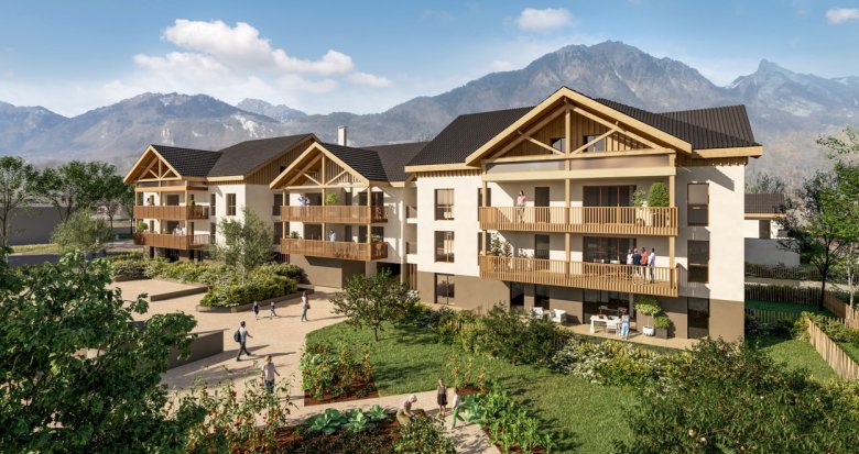 Achat / Vente programme immobilier neuf Gilly-sur-Isère à moins de 10 min d’Albertville (73200) - Réf. 8592
