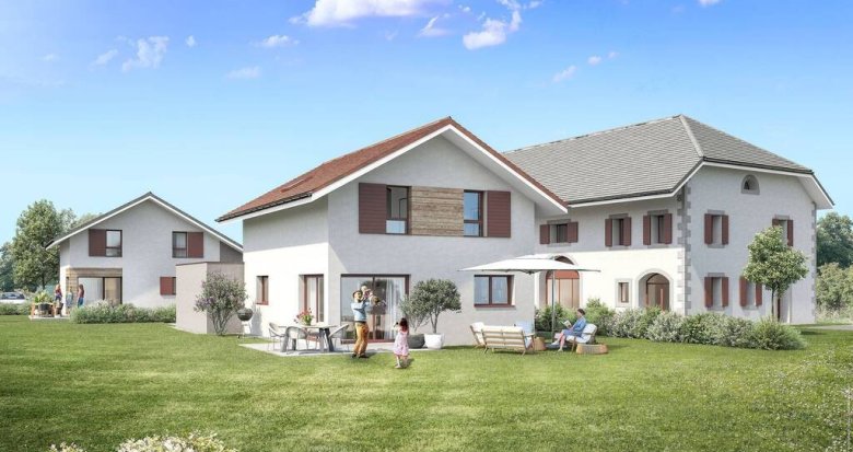Achat / Vente programme immobilier neuf Hauteville-sur-Fier à 16 km d’Annecy (74150) - Réf. 12129