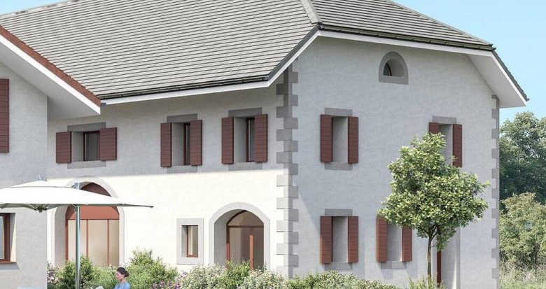 Achat / Vente programme immobilier neuf Hauteville-sur-Fier à 16 km d’Annecy (74150) - Réf. 12129