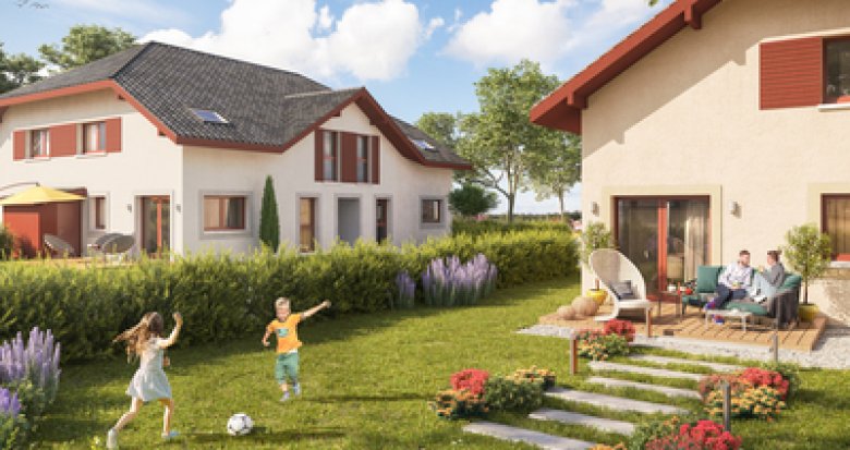 Achat / Vente programme immobilier neuf Hauteville-sur-Fier proche Rumilly (74150) - Réf. 3635